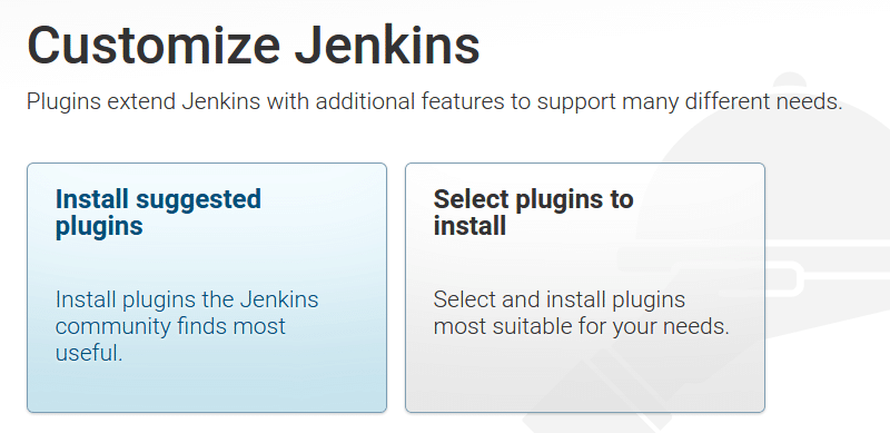 Jenkins 2.0 plugin configuration