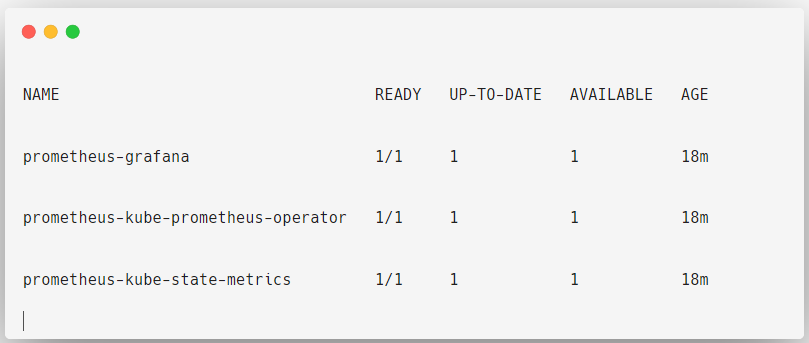 prometheus operator deployments