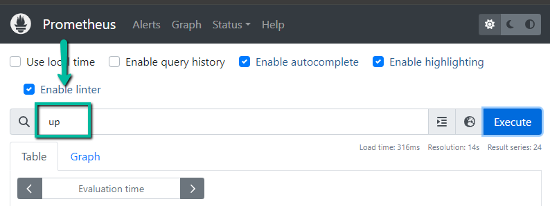 PromQL on Prometheus UI