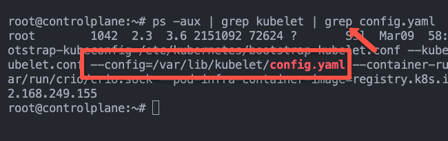 kubelet static pod config path