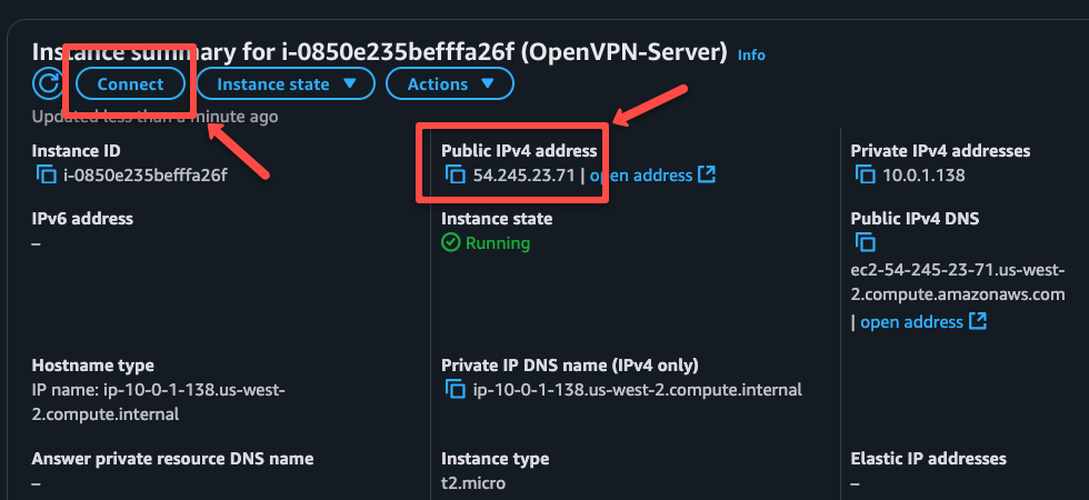 the server connection methods