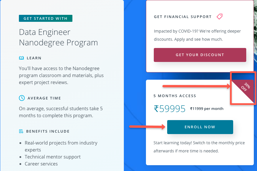 30% Udacity coupon