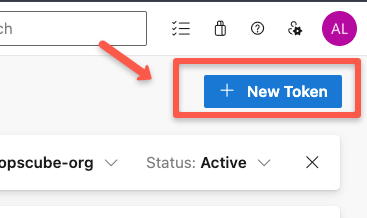 creating a new pat for the self hosted runner