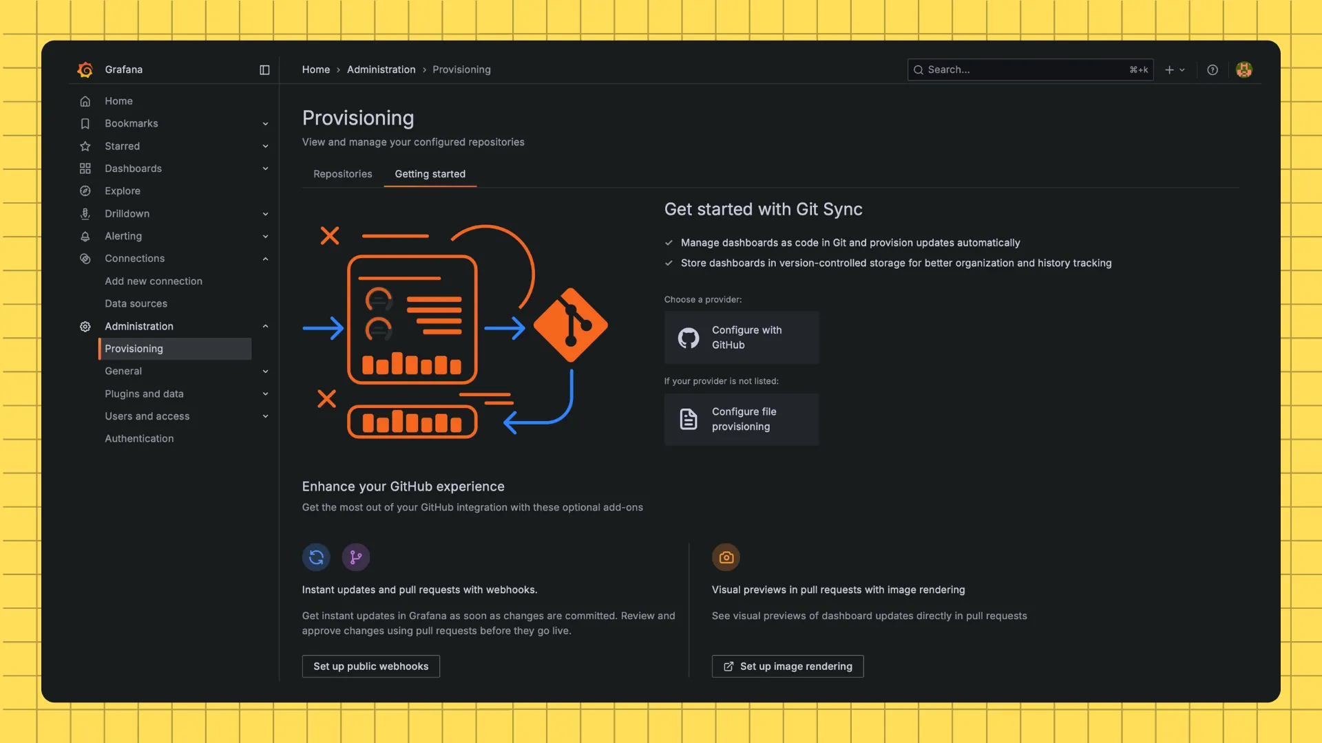 Git Sync in Grafana