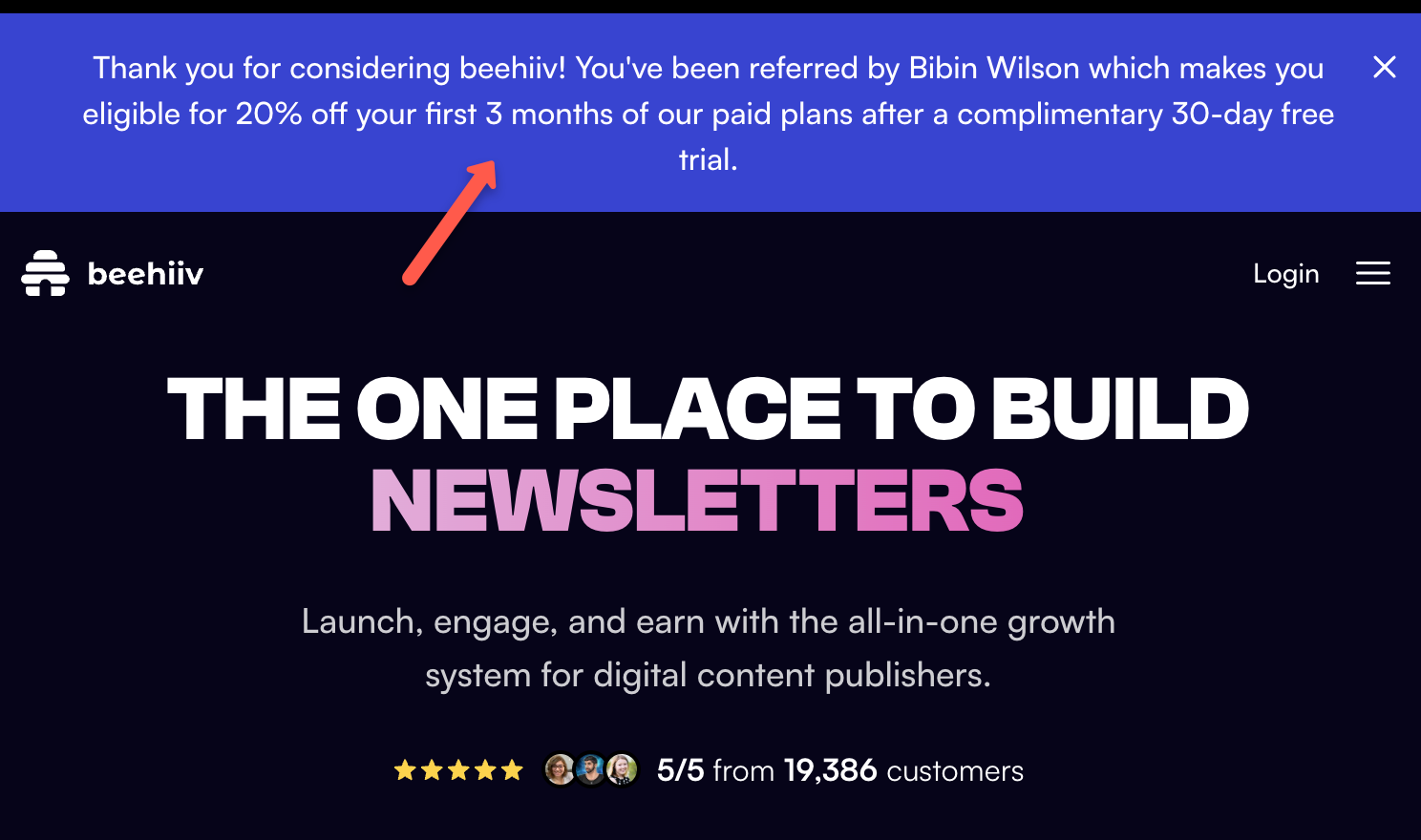 Beehiiv Exclusive Subscription Discount for DevOpsCube readers