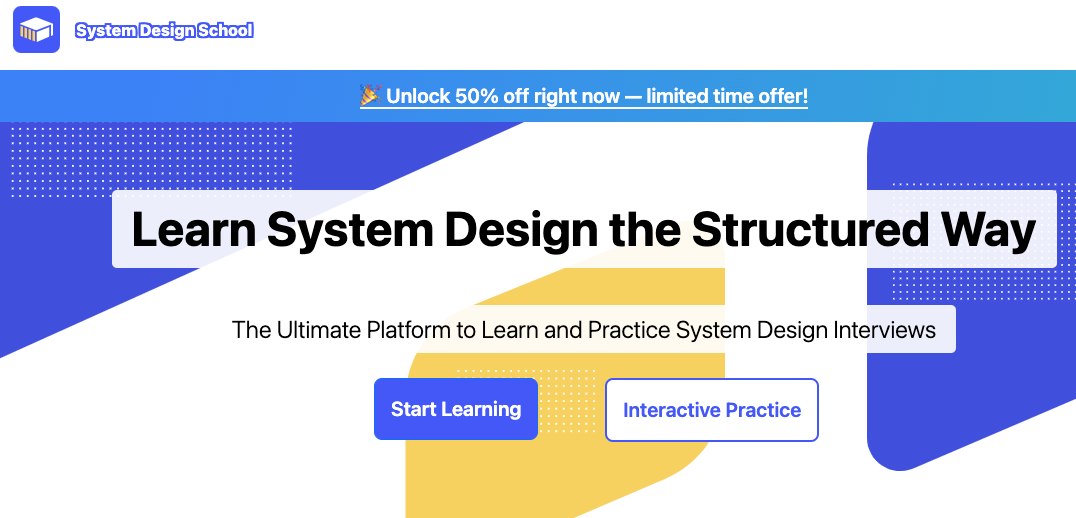 Algomonster's system design school