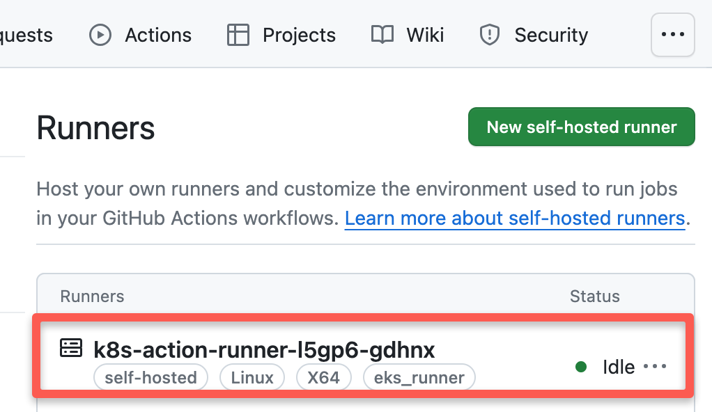 How to Setup GitHub Actions Runner on AWS EKS Cluster (Self Hosted)