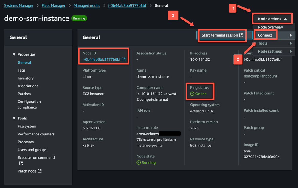 How To Access A Private EC2 Instance Using AWS SSM?