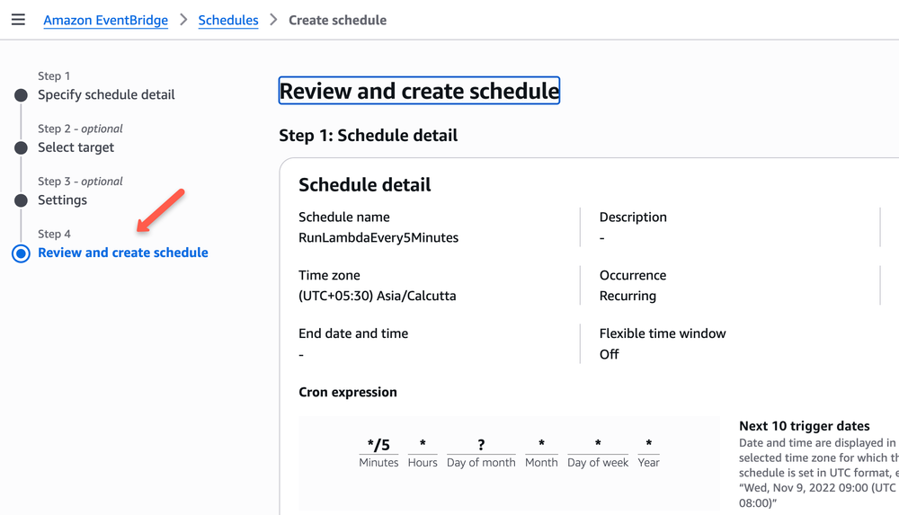 How to Trigger an AWS Lambda Function using an Event Bridge Rule?