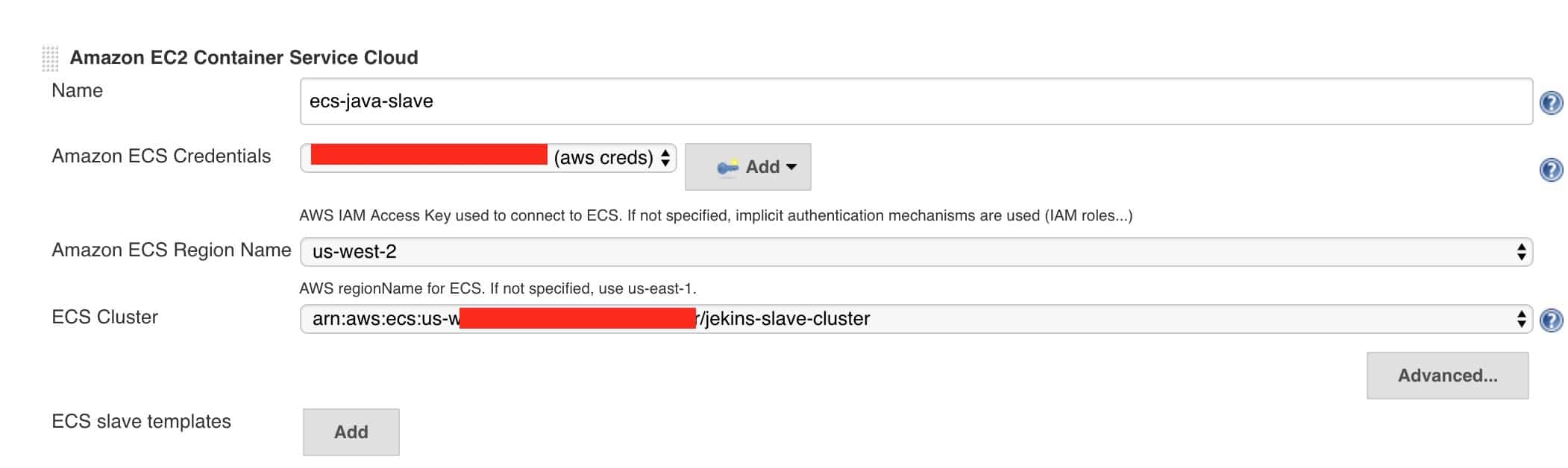 How To Setup Aws Ecs Cluster As Build Slave For Jenkins