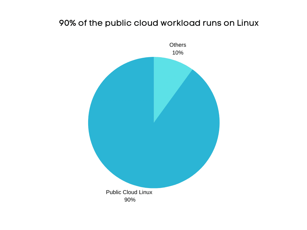 Public cloud linux usage