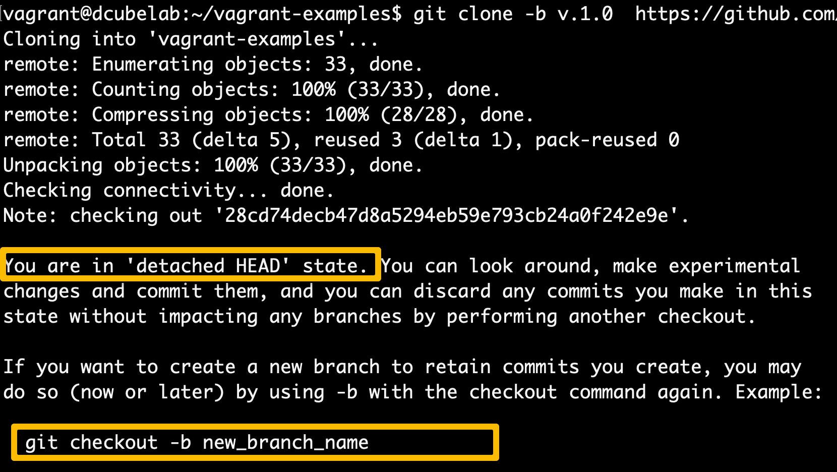 git create branch after clone