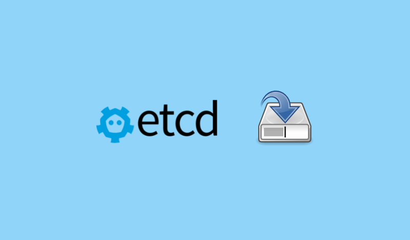 backup etcd and restore it on Kubernetes