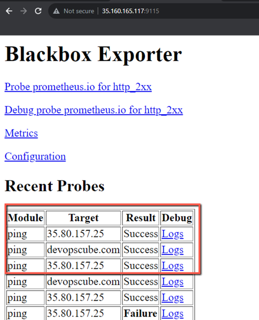 blackbox exporter dashboard
