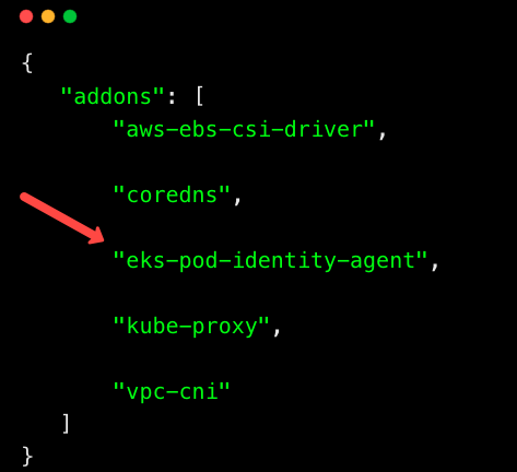 verifying if pod identity is enabled on the cluster